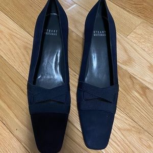 Stuart Weitzman Navy Heel